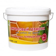 Герметик для деревянного дома Акцент-136